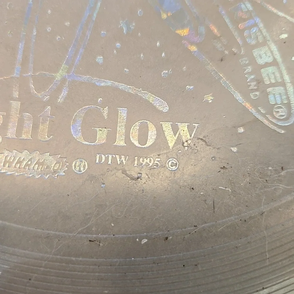 VTG‎ 1995 Wham-O Night Glow DTW Frisbee Holographic 10
